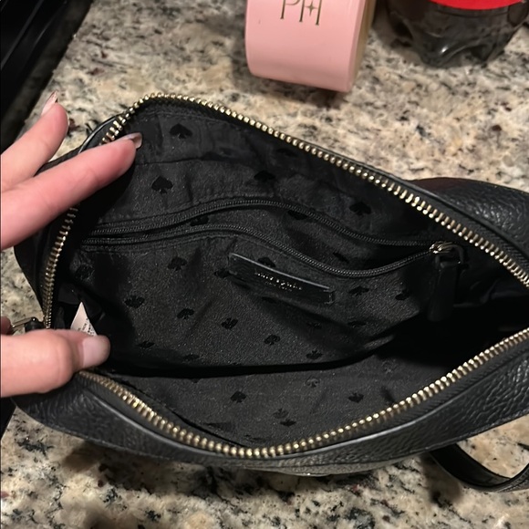 Kate Spade Black Leather Shoulder Bag - Picture 5 of 8